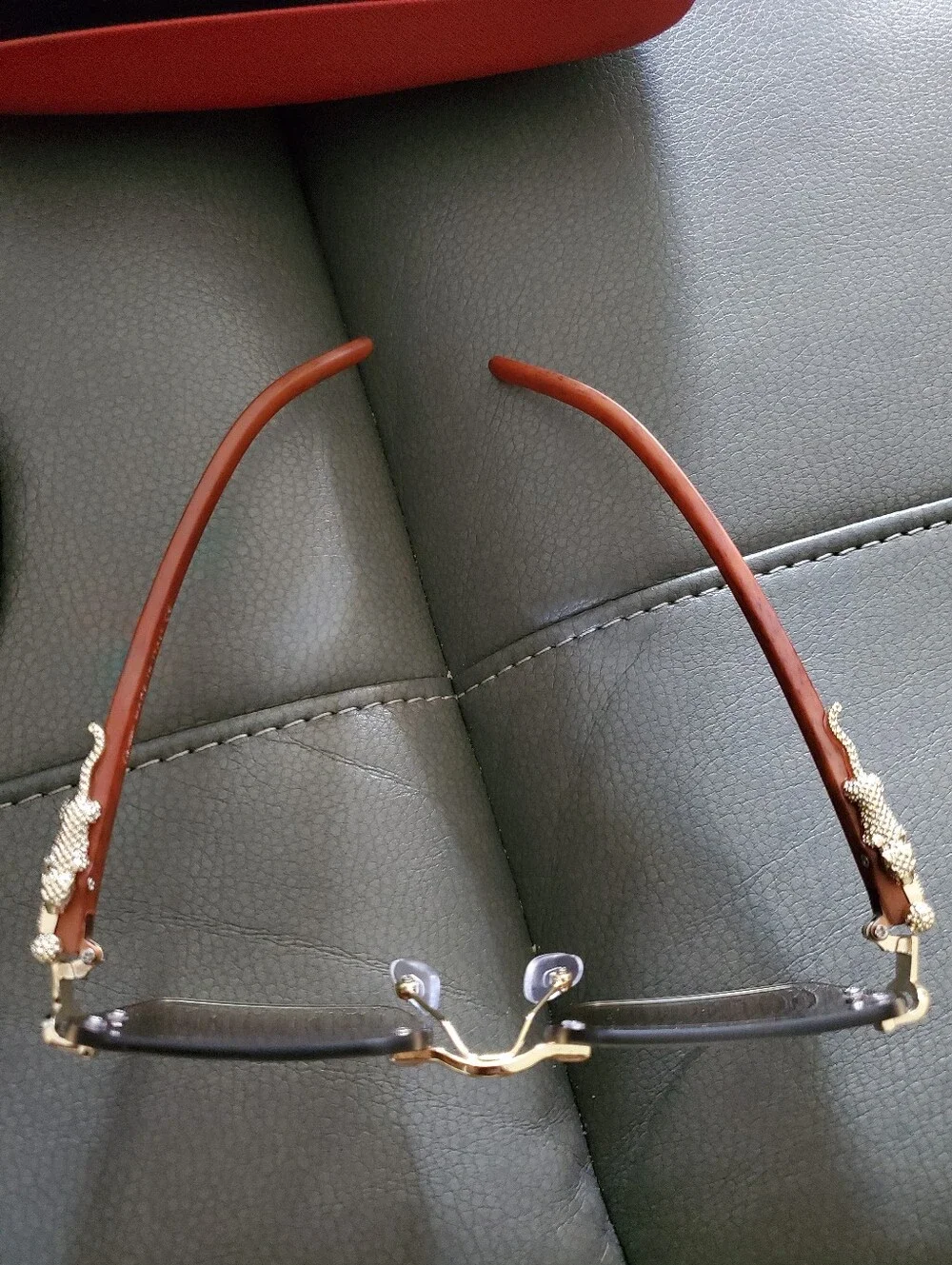 Cartier Women Rimless Glasses